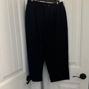 Elegant Women's Black Wide Leg Pants